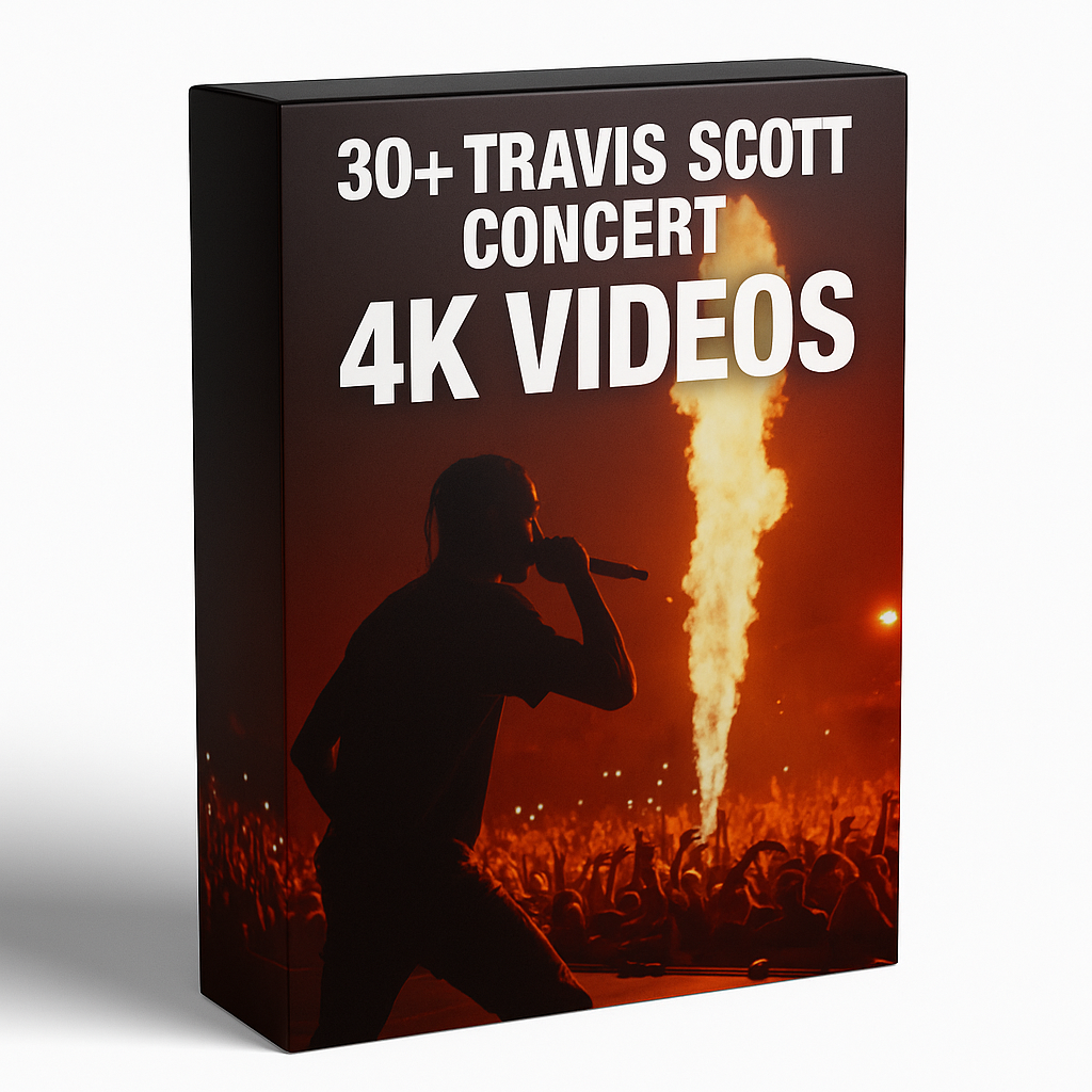 Travis Scott 4K Concert Bundle