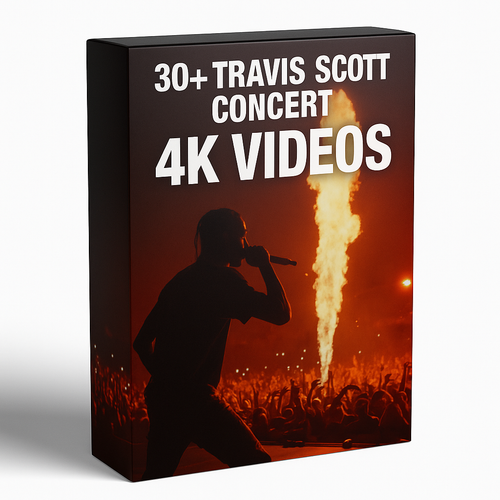 Travis Scott 4K Concert Bundle